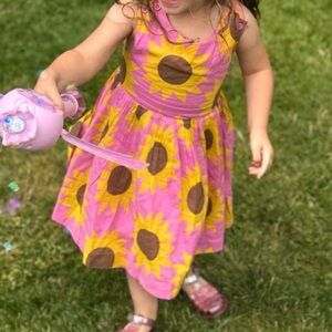 Mini Boden Sunflower Dress